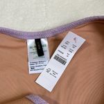 J.Crew Women’s Textured Curved Waist Cheeky Bikini Bottoms Size Medium Photo 5