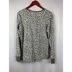 Cuddl Duds Womens S Lounge Pants Gray Pink Floral Print Photo 3