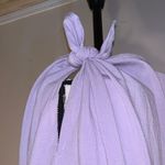 Avia  lilac stretchy front knot sleeveless athletic shirt Photo 2