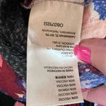 Free People Bunch A Brunch Tunic Top Dress Black Motif Pink Purple Floral Small Photo 16