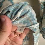 Doncaster  Paisley Print Blouse - Blue and Green Silk Top Size Medium Photo 3