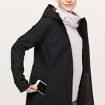 Lululemon Glyde Along Soft Shell Long Parka Rain Jacket Photo 2