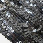 Vintage 80s Black Sequin Pants Photo 4