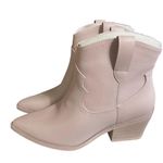 Call it spring Outlaw Western Rodeo Cowgirl Ankle Booties Boots Size 7.5 NIB Photo 8