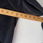 Juicy Couture Y2k Black Velour Hoodie Gold Glitter Logo Zip Up Women's Size L Photo 7