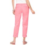 Talbots Vintage Y2k Pink Flat Front Perfect Crop Pant Photo 1