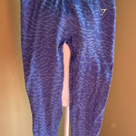 Gym shark Blue Patterned Leggings Photo 0