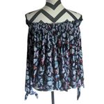 Free People We The Free L Off-Shoulder Smocked Floral Blouse Photo 6