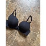 SKIMS  Fits Everybody T-shirt Demi Bra Size 38DD Onyx Photo 3