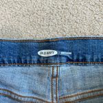 Old Navy  Mid-Rise Ripped Cut-Off Boyfriend Jean Shorts Medium Wash Blue Size 8 Photo 3