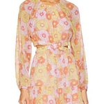 Steve Madden NWT  Cadi Floral Long Sleeve Mini‎ Dress Size Small Photo 0