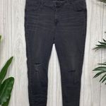 Madewell 9" Mid-Rise Skinny Jeans in Black Sea Plus Size 36 = Size 22 Photo 1