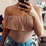 Full Tilt Mauve Strapless Bodysuit  Photo 0