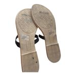 Daisy Fuentes   OMARI FLAT SANDAL WOMENS SZ 9M Flats BLACK MADALLION Photo 4