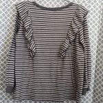 Hailey & Co. Hailey &‎ Co. Striped ruffle long sleeve top Photo 3