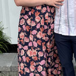 Old Navy  Halter Dress Maxi Floral Photo 0