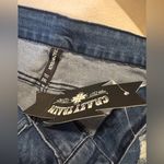 Crazy Train  Ripped Blue Jean Shorts Photo 2
