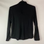 Elie Tahari  Turtleneck Top Women's Long Sleeve Layering‎ Essential Black L NWT Photo 1