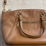 Coach  Prairie Satchel – Saddle Brown Pebbled Leather 79997 Photo 14