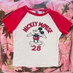 Junkfood y2k junk food mickey mouse ringer tshirt Photo 0