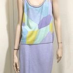 St. John Vintage  Collection John Sport 2- Pc Knit Pastel Top/Skirt Set Photo 0