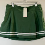 CALIA by Carrie Underwood Forest Green Mini Skort Size 14 Photo 0