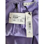 Alice + Olivia  Lilac Pleated Halter Maxi Dress Formal Evening Gown Size 10 Photo 3