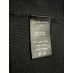 ASTR  The Label Black Sleeveless Ribbed Knit Corset Bustier Crop Top Size S Photo 3