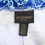 Womens 6 Chico's 0.5 So Slimming Brigitte Cool Medallion Slim Crops Photo 8