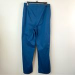 Misook  Pleated Wide Leg Twill Chiffon Tailored Pants Size M‎ Blue Photo 4