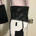 PINK - Victoria's Secret PINK Victoria’s Secret ultimate gray pink mesh high rise leggings womens‎ medium Photo 3