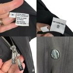 JANE POST NYC Double Layered Trench Raincoat Waterproof Black Medium M Chic Rain Photo 15