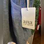 a.n.a Ribbed V-neck, long sleeve lite sweater Photo 3