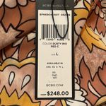 BCBGMAXAZRIA BCBG Sheer Kimono Duster Coverup Robe NEW NWT 🥰 Dusty Rio Red L Large Photo 3