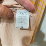 ALC Frank ALC Orange Striped Tee Shirt Dress Womens S Short Sleeve Casual Beachy Quiet Lux Photo 6