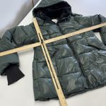 Steve Madden  Jacket‎ Womens Medium Hooded Faux Fur Lined Puffer Coat Warm Zip Photo 6