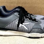Kuru Quantum Shoes Athletic Sneakers Lace Up Mesh Low Top Gray Black 12 Photo 1