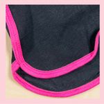 Victoria's Secret PINK VICTORIA’S SECRET Cotton Dorm Boyshort Black Pink Bling Foil PINK Logo XL Photo 6