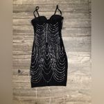 Black Dress with Silver Embellishments Photo 2