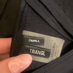 Triangl Black Mesh Bikini Top Photo 2