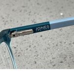 Jones New York J236 TEAL Eyeglasses Frames ONLY rectangle full rim 48-15-135 Photo 6