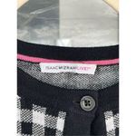 Isaac Mizrahi S1 Isaac‎ Mizrahi Live! Gingham Plaid Button Cardigan Sweater Photo 3