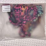 Gypsy 05 NEW! SAND Bikini Size Small Crochet Halter Top Mosaic Pink Aqua Orange Photo 8