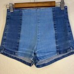 PacSun High Waist Blue Denim Shorts Size 26 Photo 0