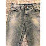 Silver Suki jeans Capri Jean 31 Frayed cuffs Distressed Cropped Womens Denim Photo 6