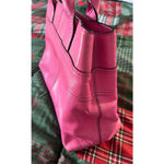 Kate Spade Women's  Pink Leather Tote Bag shoulder Photo 6