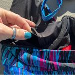 Spanx Wavelength blue one piece halter swimsuit shaping slimming Size 10 Photo 4