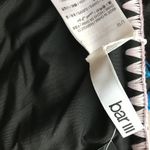 Bar III Embroidered Black Hipster Bikini Bottoms NWT LARGE Photo 5