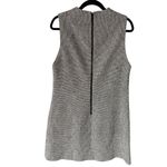 Alice + Olivia  Employed Black & White Tweed Sleeveless Wool Blend Size 12 Career Photo 1
