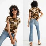 Madewell GUC Camouflage T-Shirt boxy Tee size XS Photo 1